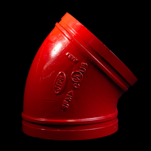 Codo Ranurado 45º Aprobado