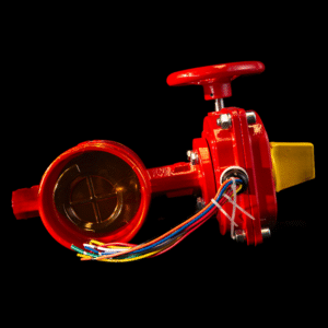 Válvula Mariposa Ranurada Tamper Switch Aprobada